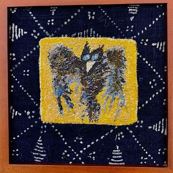 6x6'' embroidery on fabric
1990