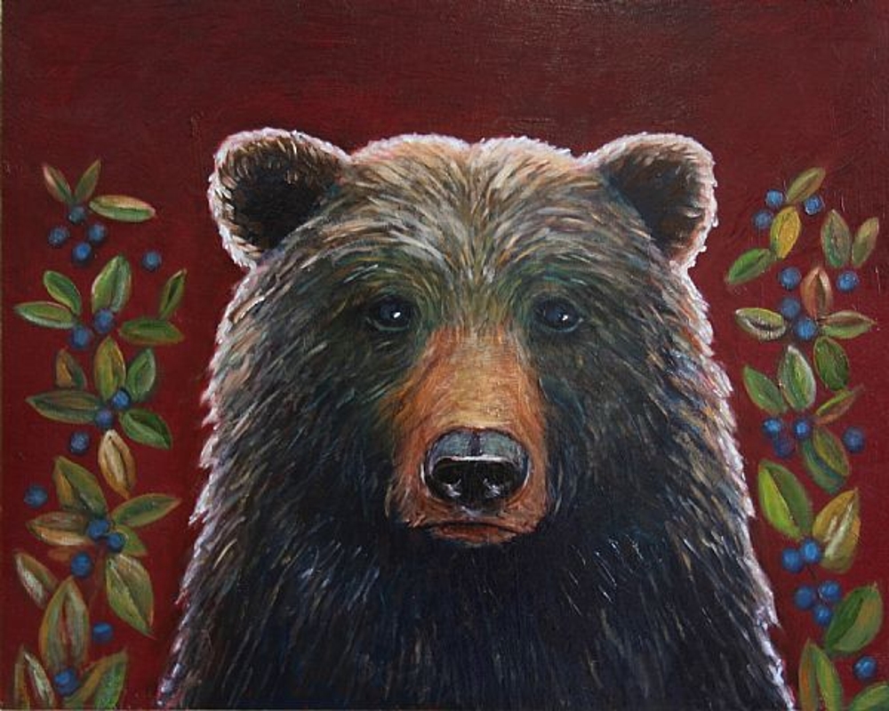 oil on panel 16x20''

Part of the endangered animal series.

In the collection of Phyllis Fredendall and Hannu Leppanen